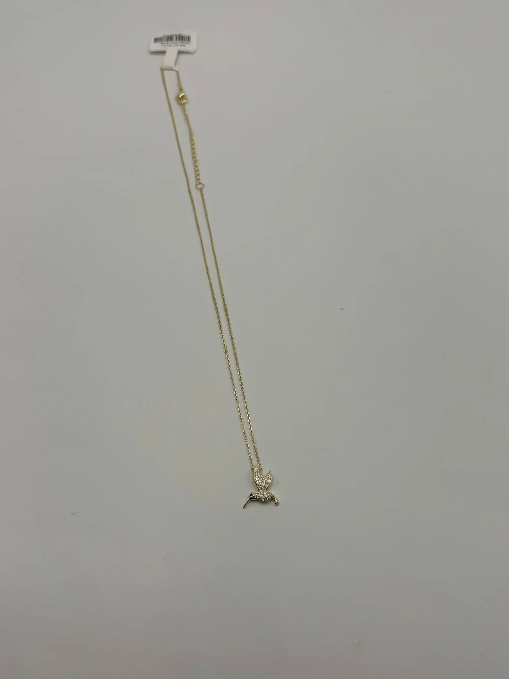 14k Hummingbird Pendant - Picture 5 of 9